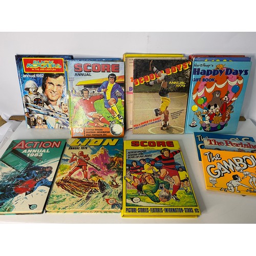 683 - Selection of vintage cartoon books and annuals.