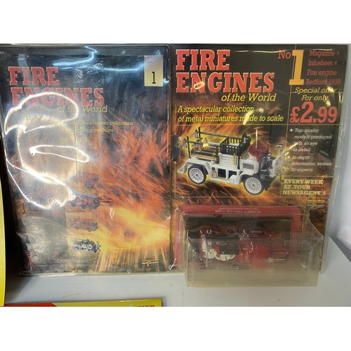 684 - 3 collectable diecast Vehicle magazines, unopened on card and with models.