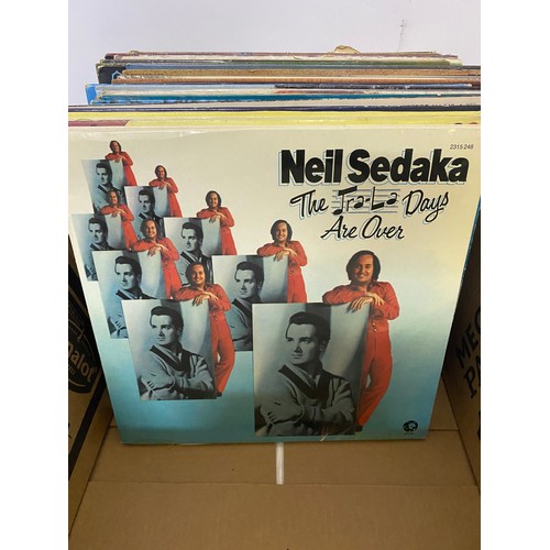 705 - Large selection of vinyl records.