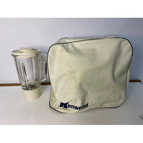 796 - Vintage 1970's Kenwood Chef with whisk, dough hook, coffee bean grinder attachments, in excellent co... 