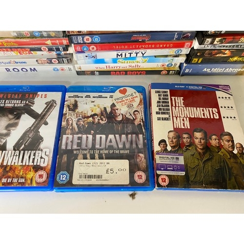 630 - Large selection of DVD's and some blurays