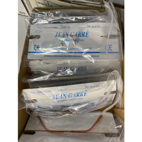 631 - 5 x boxes of Jean Garre eyewear and a box of lenses