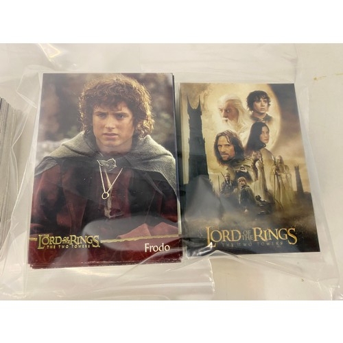 805 - Six Topps The Lord of the Rings card series in new condition, six complete sets are...
The Fellowshi... 