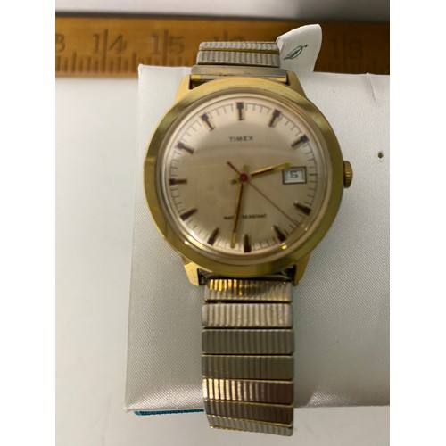 11 - Vintage mechanical wind-up Timex watch