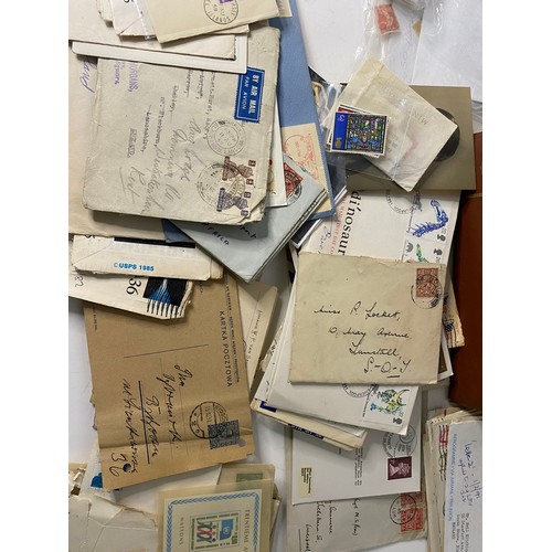 32 - Large selection of stamps, first day covers and postal history.