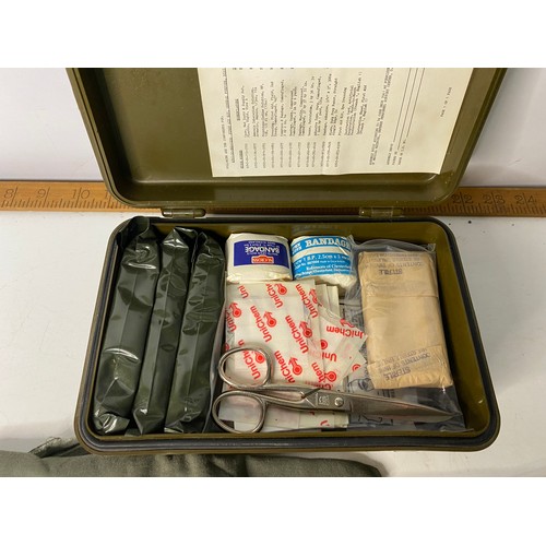 37 - WW2 First Aid Kit in original metal tin.