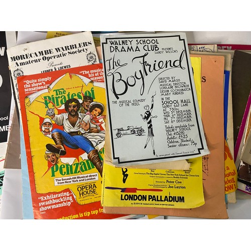 40 - Selection of old Theatre programmes.