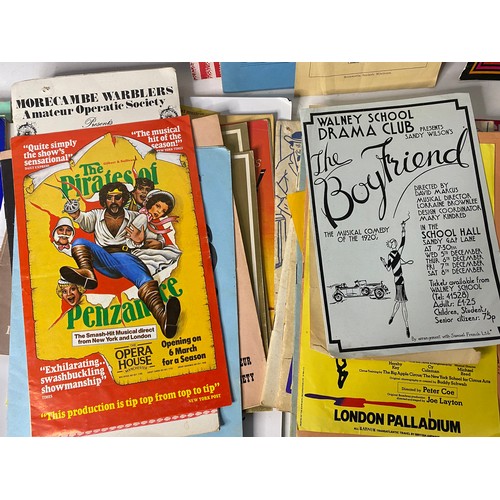 40 - Selection of old Theatre programmes.