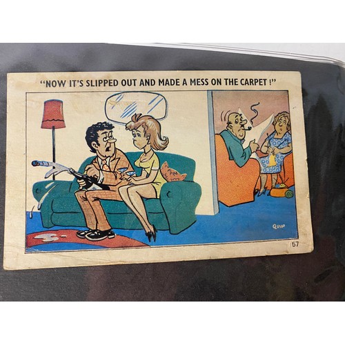 43 - Album of Comic Humour postcards.