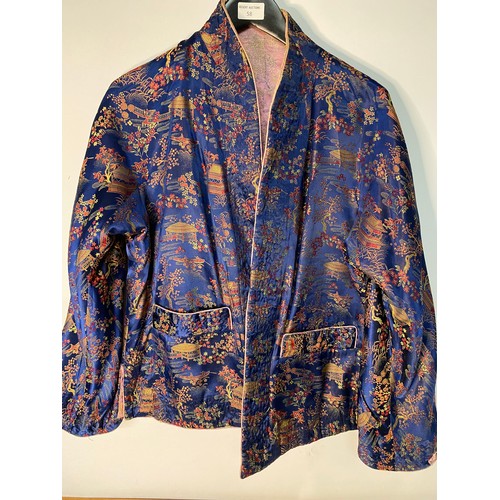 58 - Reversable silk jacket, no size label but would suggest medium