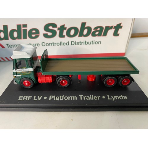 75 - 4 Boxed Eddie Stobart Trucks