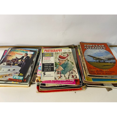 96 - Large collection of vintage magazines.