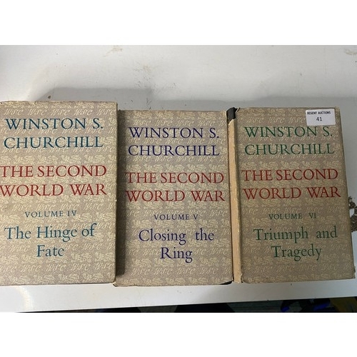 41 - Full set of 6 Winston Churchill 