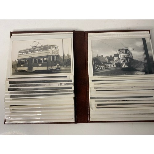 44 - Album of Sunderland corporation Tramways photos