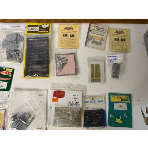 97 - Collection of model railway accessory kits.