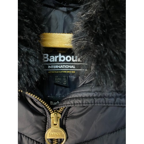 611 - Ladies Barbour Fibredown coat size 12