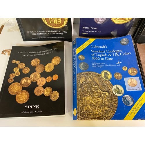 726 - Selection of coin collecting books