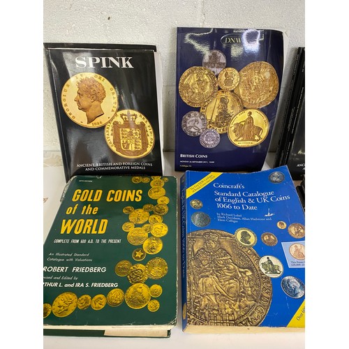 726 - Selection of coin collecting books