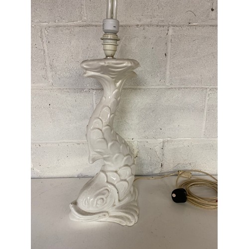 751 - Vintage gluggle style lamp standing 67 cms tall