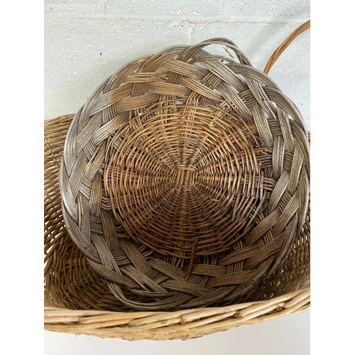 754 - Collection of wicker baskets