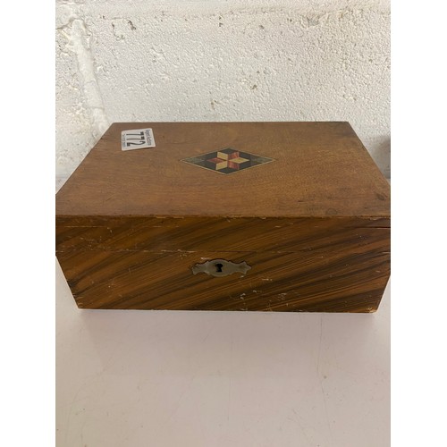 772 - Collection of metal and wooden jewellery boxes