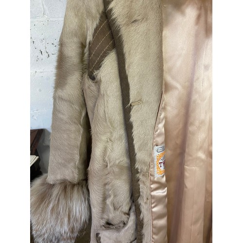 782 - Ellis Barker fur jacket, size 10/12