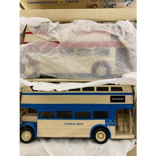 742 - Collection of die cast collectables including Corgi 97920, 97050, limited edition Routemasters in Ex... 