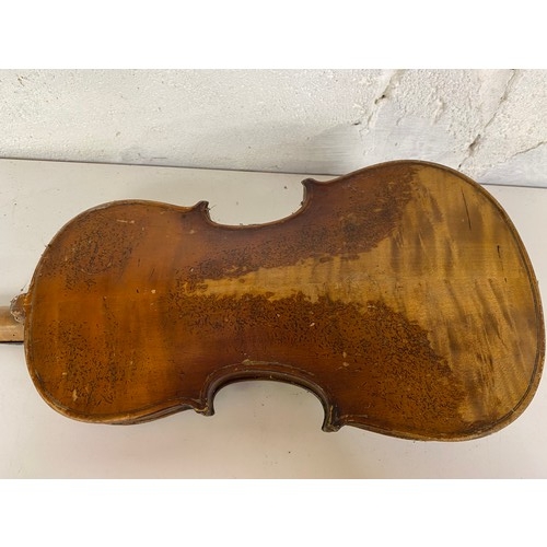 746 - Vintage violin, unknown make