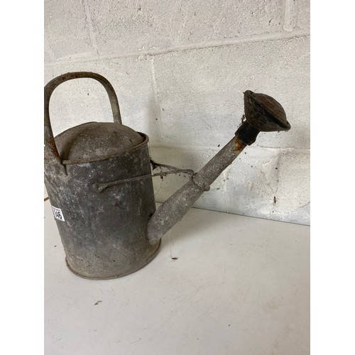 846 - Galvanised watering can