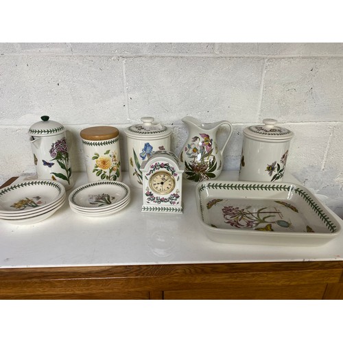 858 - Large selection of Portmerion pottery