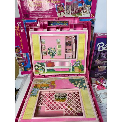 646 - Vintage 1990s Barbie Magic House and Crystal Horse playsets