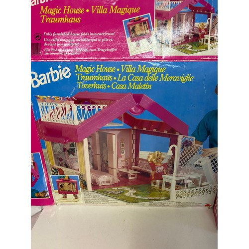 646 - Vintage 1990s Barbie Magic House and Crystal Horse playsets