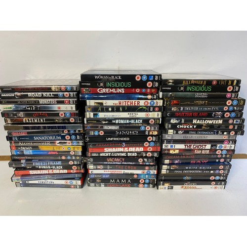 647 - Selection of horror DVDs