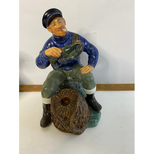 650 - 2 Royal Doulton fisherman Figures, HN2257 