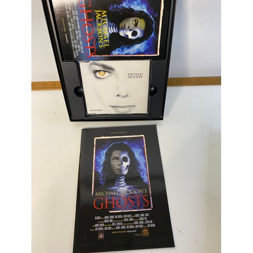 665 - Micheal Jackson Ghosts limited edition deluxe collector box set.