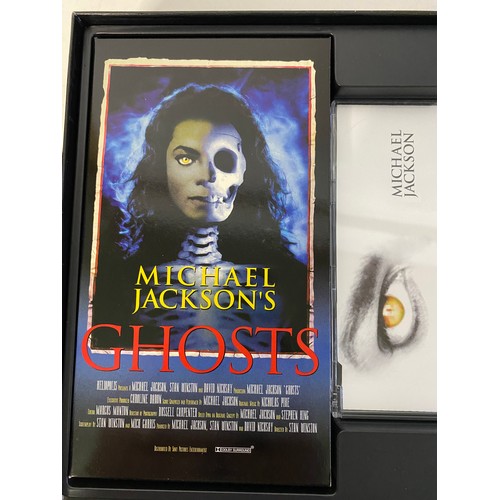 665 - Micheal Jackson Ghosts limited edition deluxe collector box set.