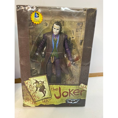 681 - Boxed Necca figure of The Joker and Collectable light