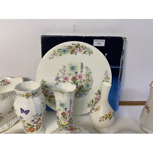 695 - Collection of Aynsley china.