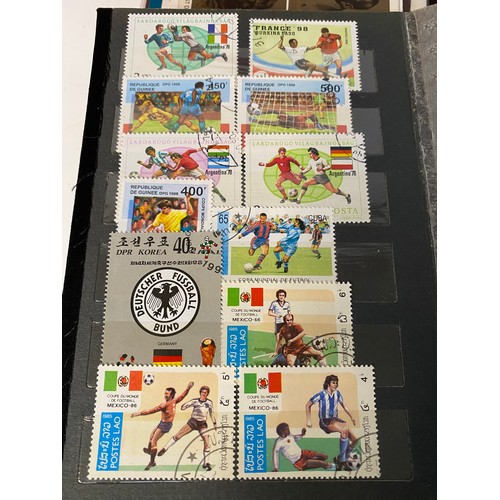 742 - Collection of stamps in album and First Day Covers.