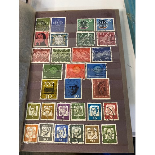 742 - Collection of stamps in album and First Day Covers.