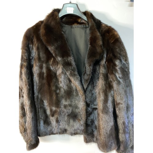 762 - Selection of 3 vintage fur coats.