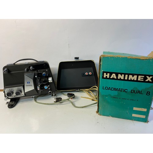 819 - Hanimex Loadmatic AL vintage film projector untested in original box