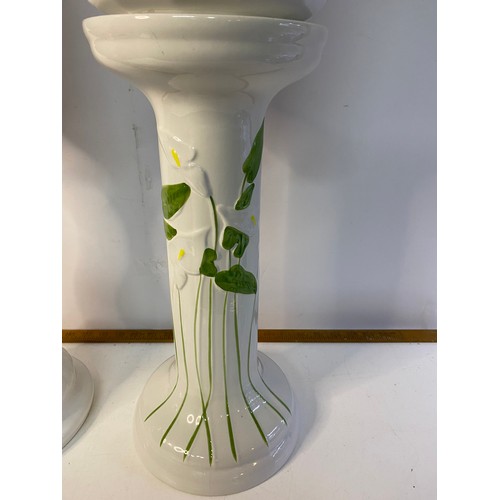 882 - 2 x jardinieres standing approx 56 cms tall