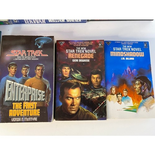 602 - Collection of vintage Star Trek novels.