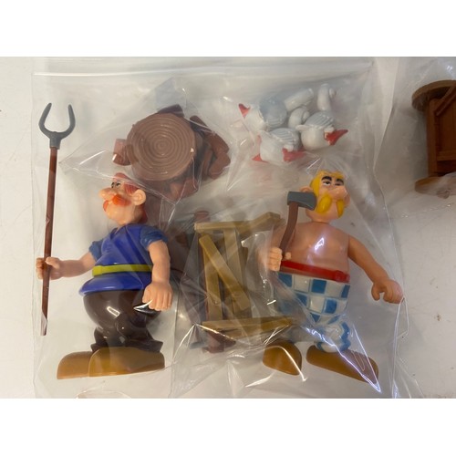 963 - Vintage Play Asterix, Two Gaulish Farmers boxed and complete with all accessories in mint condition.... 