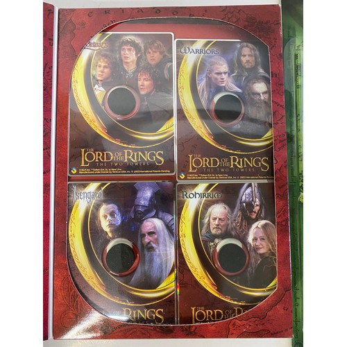 968 - The Lord of the Rings CD Cardz, The Fellowship of the Ring and two of The Two Towers boxed sets new ... 