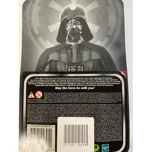 978 - Star Wars Special Celebration silver edition Darth Vader. Made by Hasbro in 2004 in new sealed condi... 