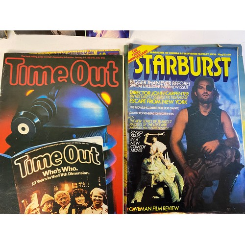 931 - Collection of Universe, Time Out, Red Dagger and Starburst comics.