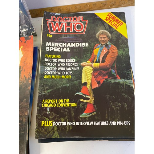 939 - 46 Dr. Who comics from the 1980's