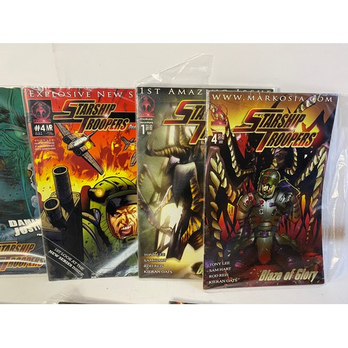 998 - 2 Dan Dare and 9 Starship Troopers comics [2006/2009]